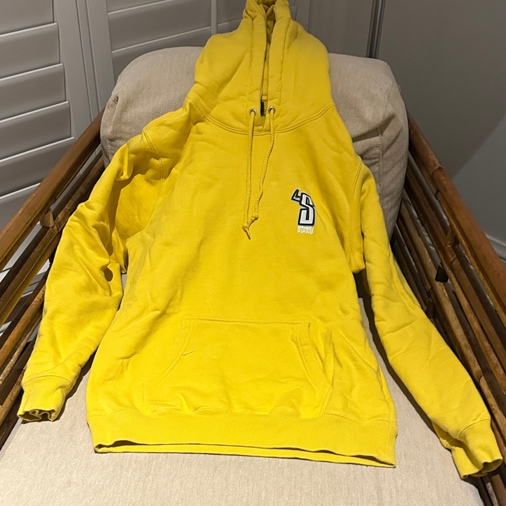 Stussy Bright Yellow Hoodie